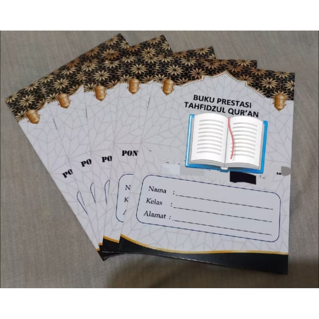 

BUKU PRESTASI CUSTOM # BUKU HAFALAN SANTRI 20 HALAMAN