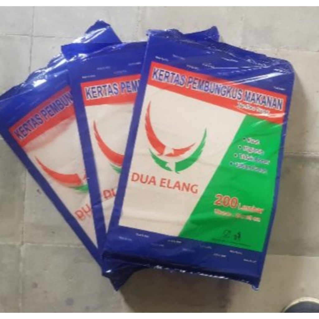 Kertas Nasi Dua Elang Biru