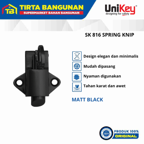 UNIKEY SK 816 SPRING KNIP/ GRENDEL KODOK/ KUNCI JENDELA