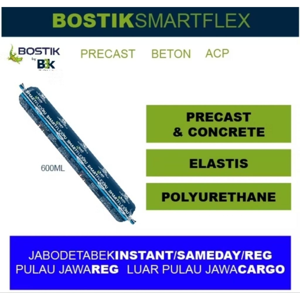 PU BOSTIK Smart Flex Construction Sealent 600ml