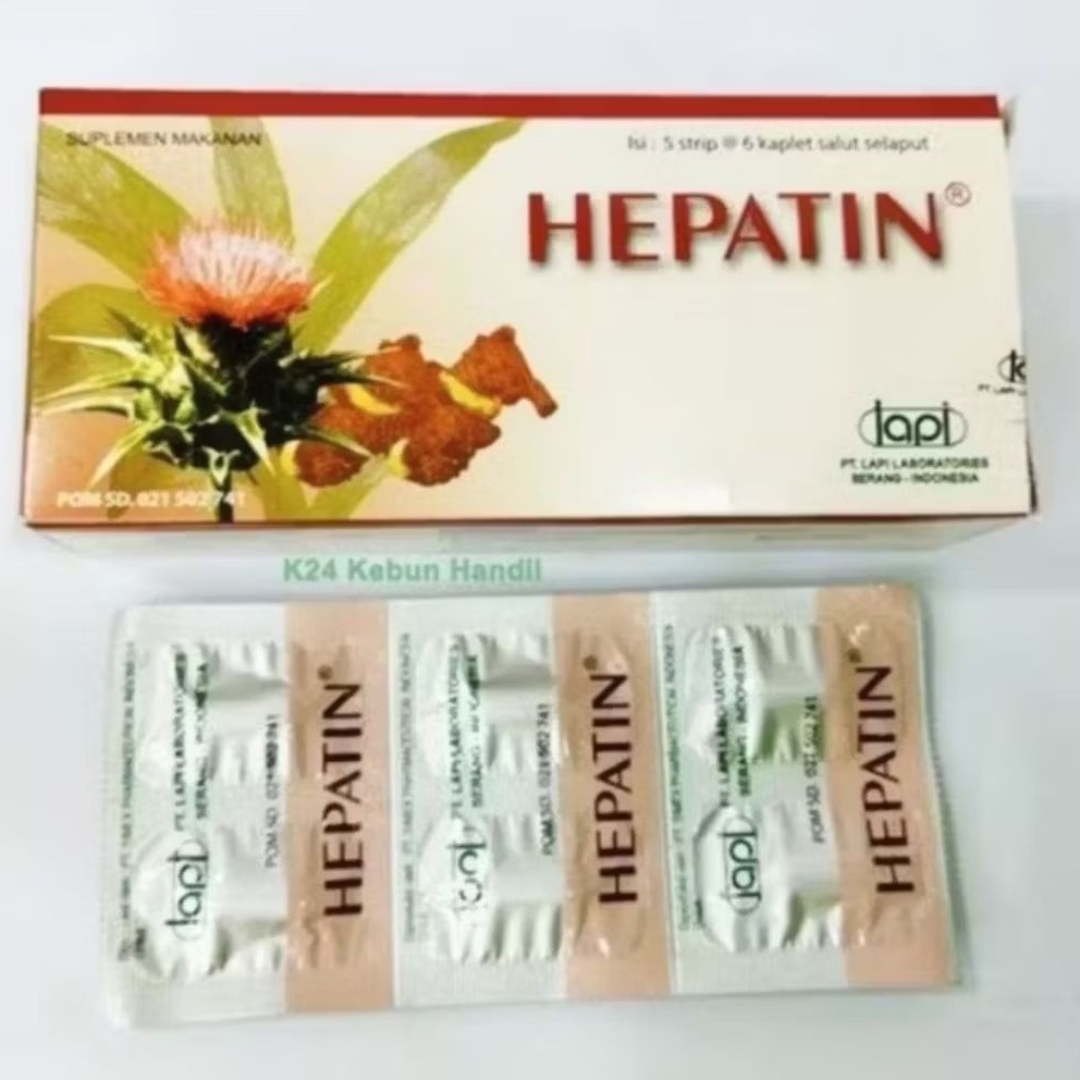 HEPATIN STRIP 6 KAPLET