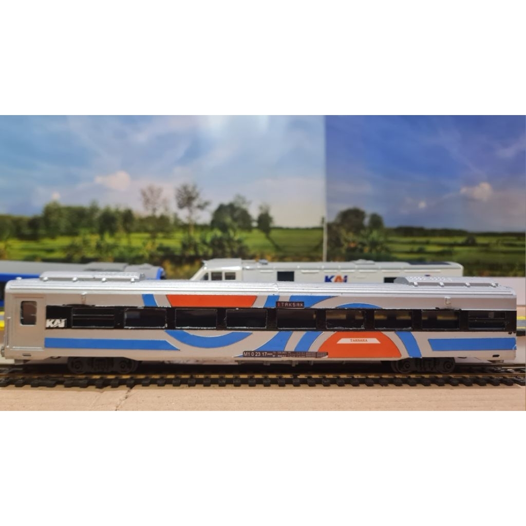 Miniatur Kereta Api / Kereta Model Gerbong Makan SS New Generation Taksaka Skala HO (Skala Agung Cra