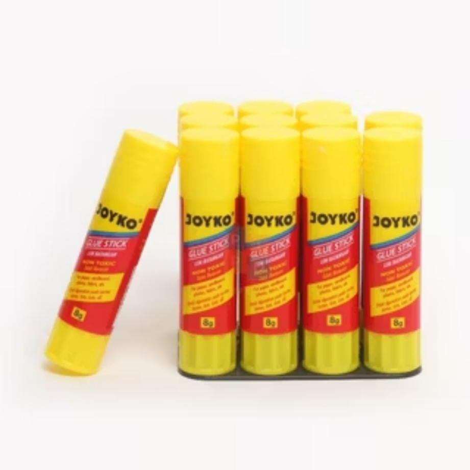 

Joyko Lem Batangan Glue Stick 1 Pack GS-09 8 Gram Isi 12 Pcs Stik