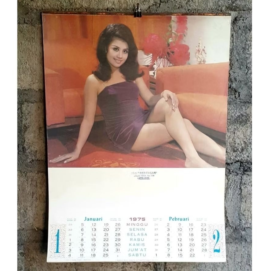 

Kalender Jadul Tahun 1975