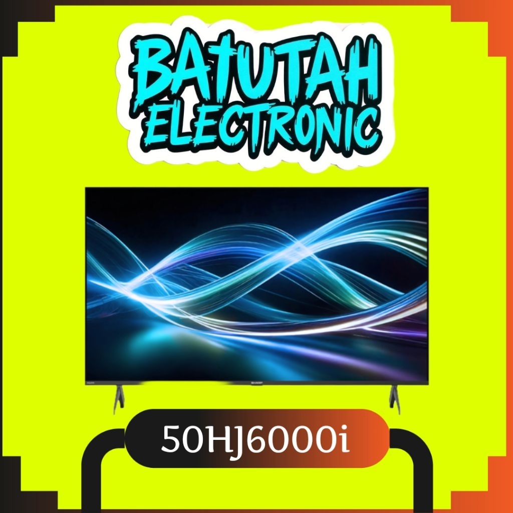 SHARP AQUOS 4K UHD GOOGLE TV 50 INCH 4T-C50HJ6000I NEW MODEL