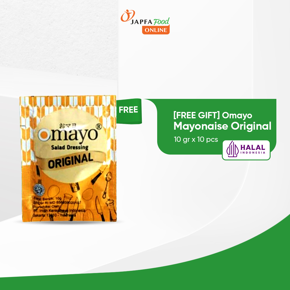 

(Not For Sale) Free Gift - Omayo Mayonaise Original 10gr x 10pcs