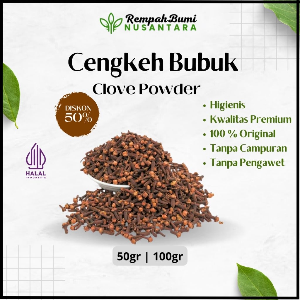 

100gr Cengkeh Bubuk 100% murni tanpa campuran
