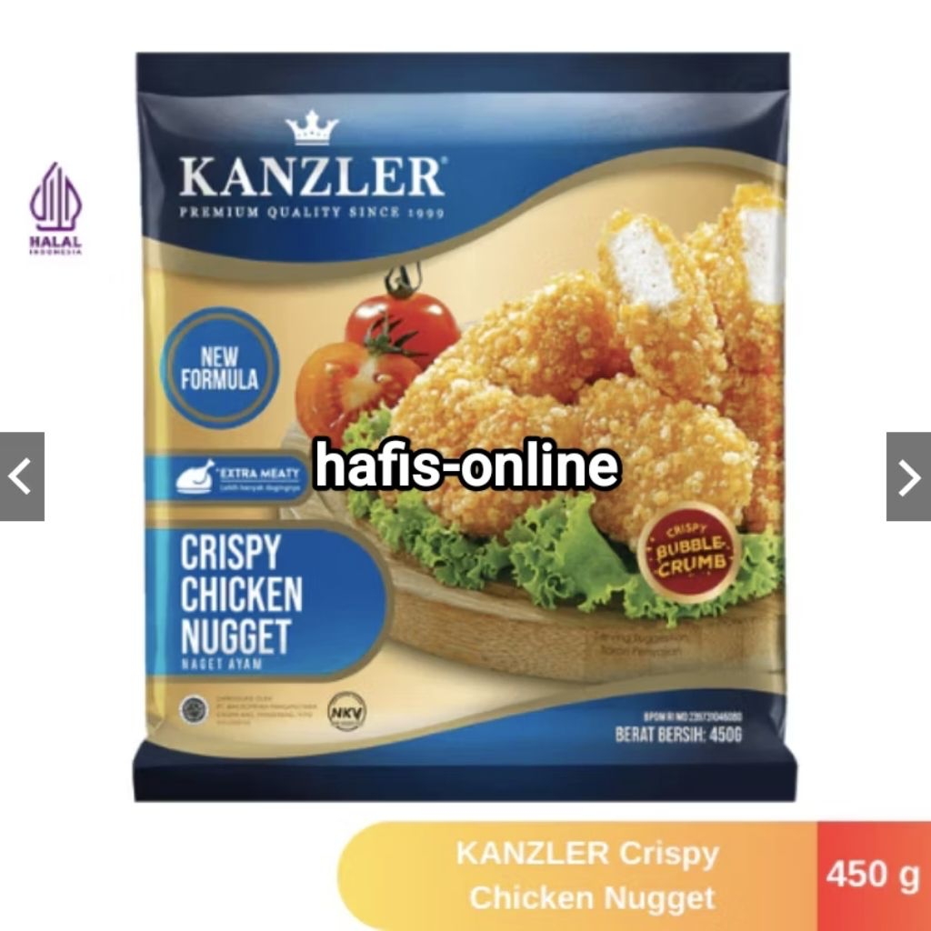 

Kanzler crispy chicken nugget 450 gr