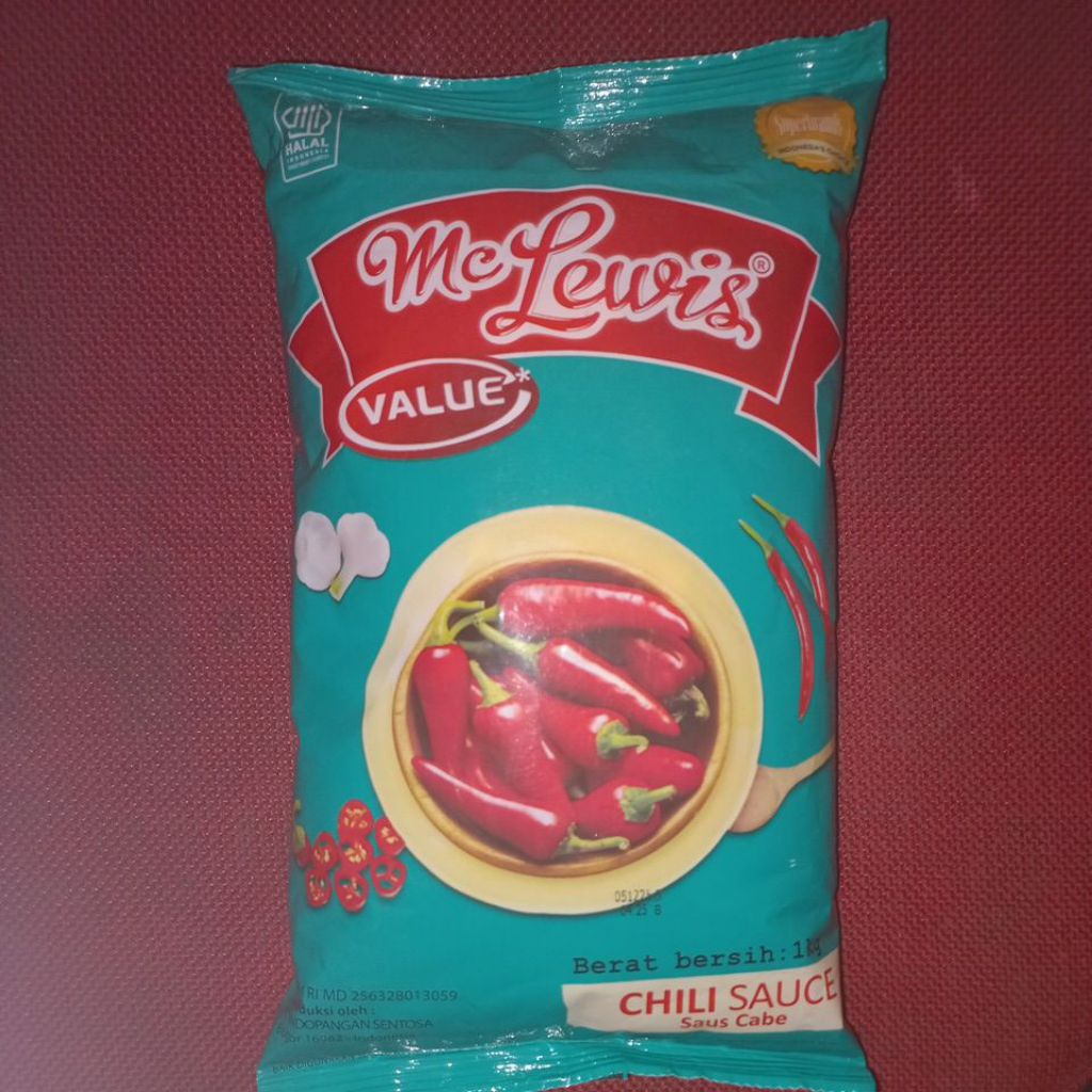 

Mc Lewis Chili Sauce Value 1kg