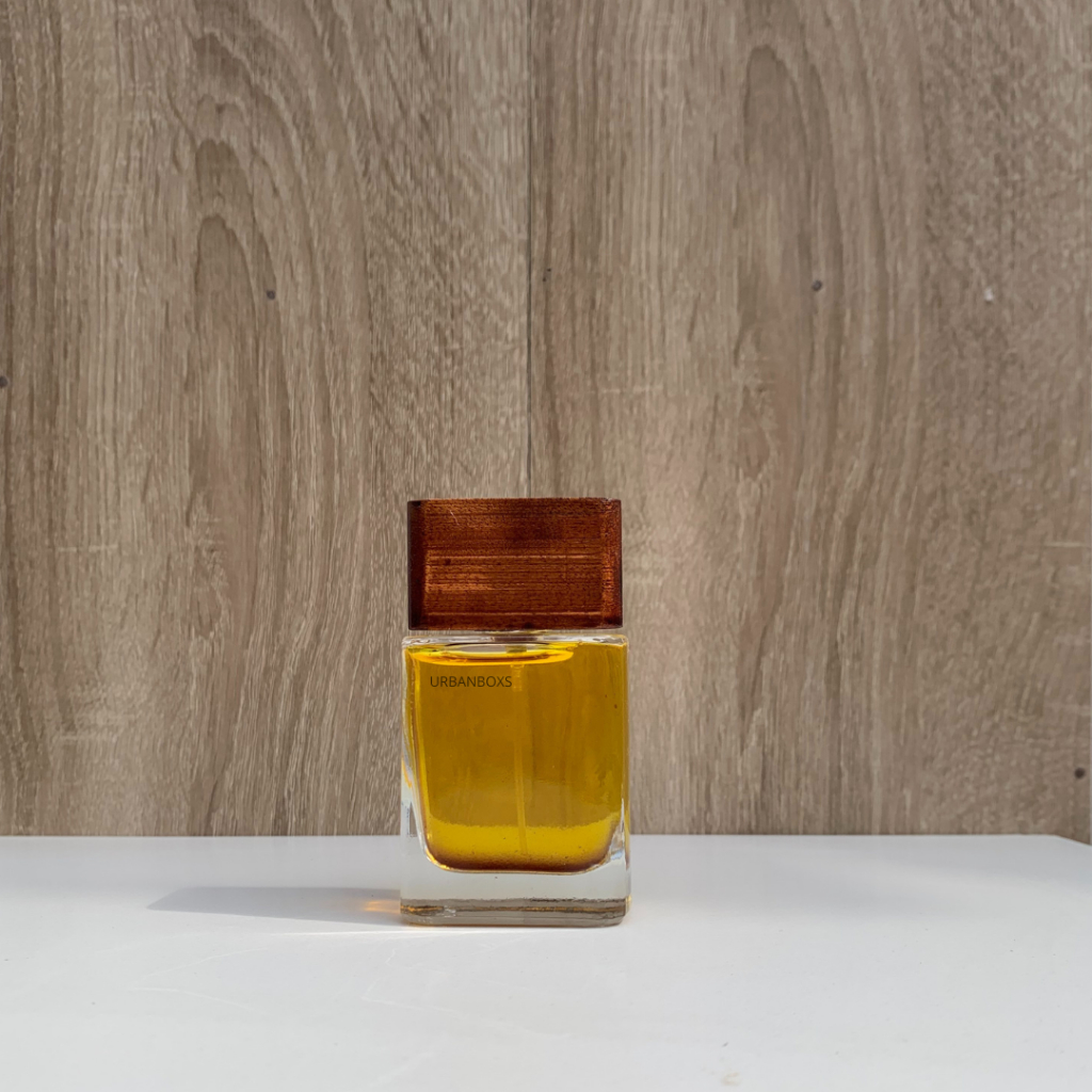 Urbanboxs | Botol parfum kotak  50ml tutup kayu kotak - Tutup botol parfum kayu pinus