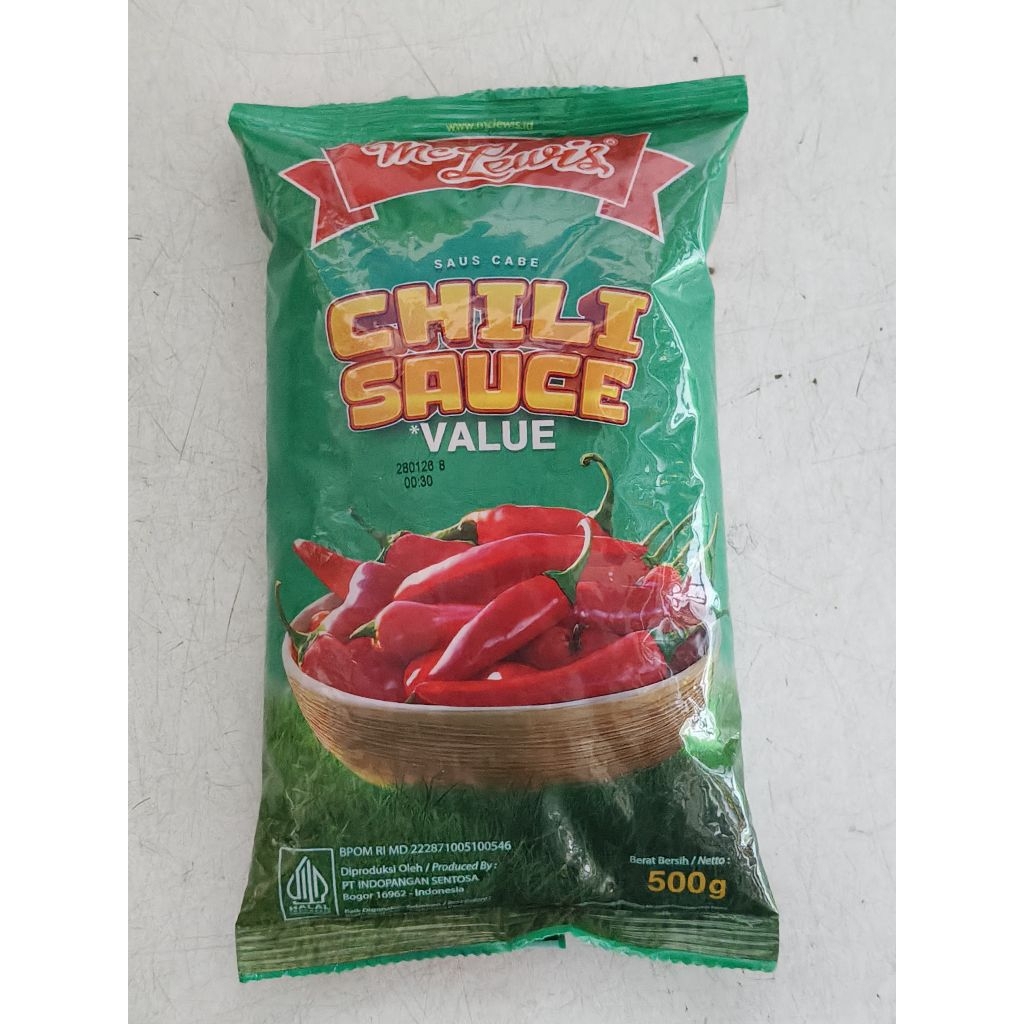 

Mc Lewis Saus Cabe Value 500gr