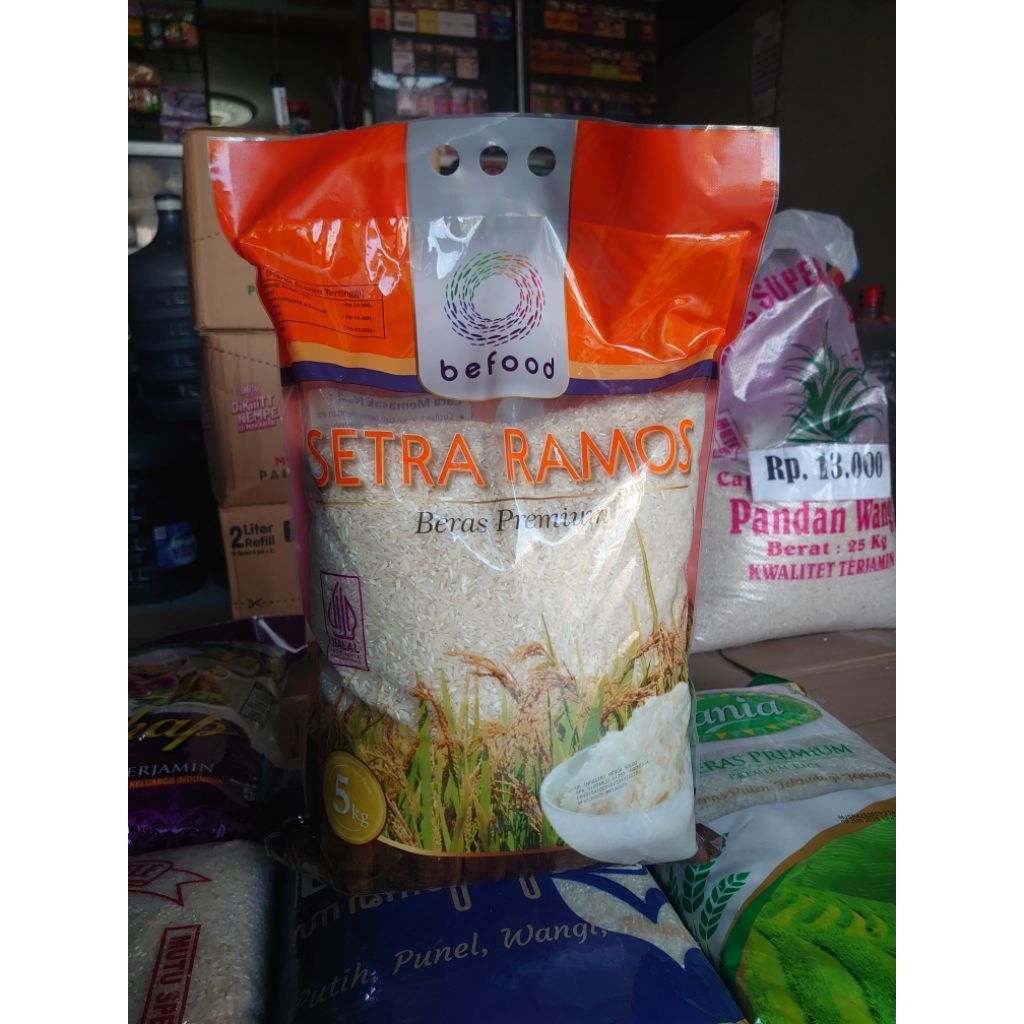

Beras Setra Ramos Premium Kemasan 5 Kg