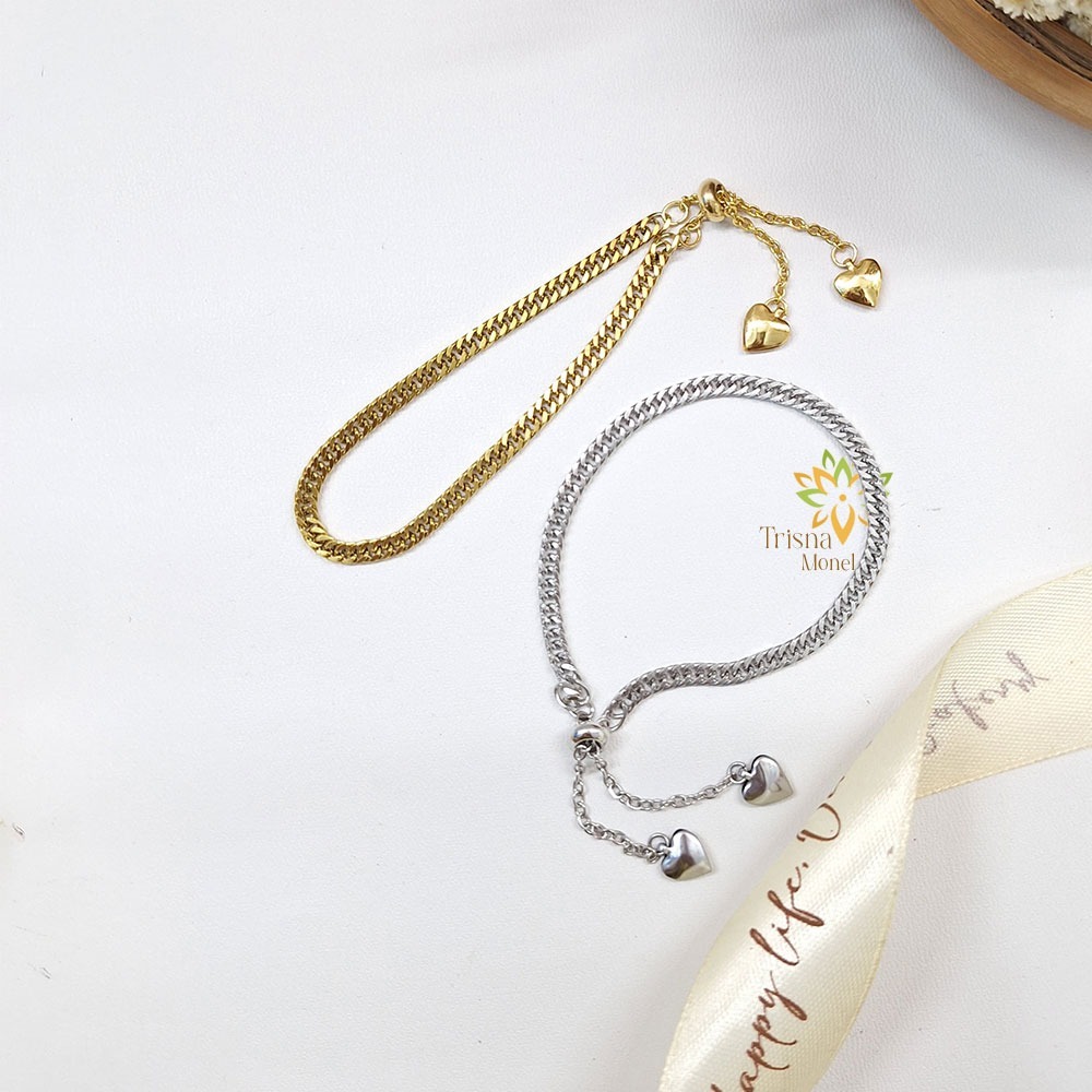 GELANG SERUT TITANIUM MOTIF SISIK NAGA