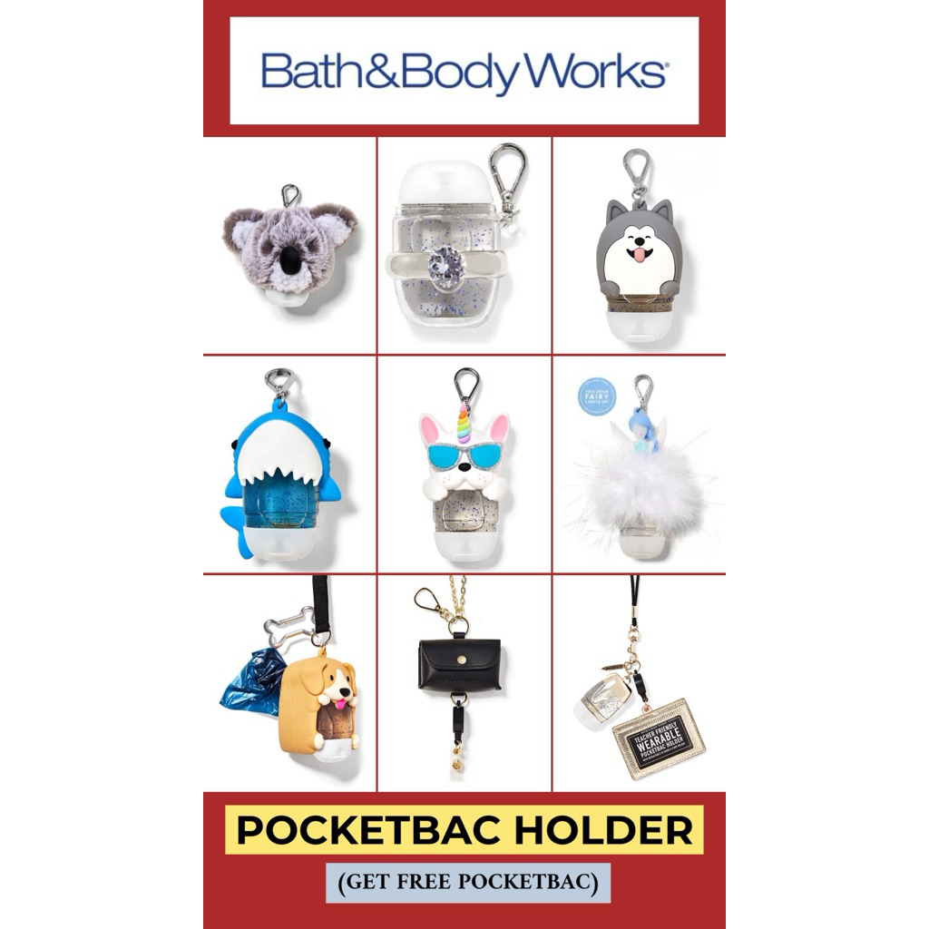 BBW Hand sanitizer / PocketBac HOLDER