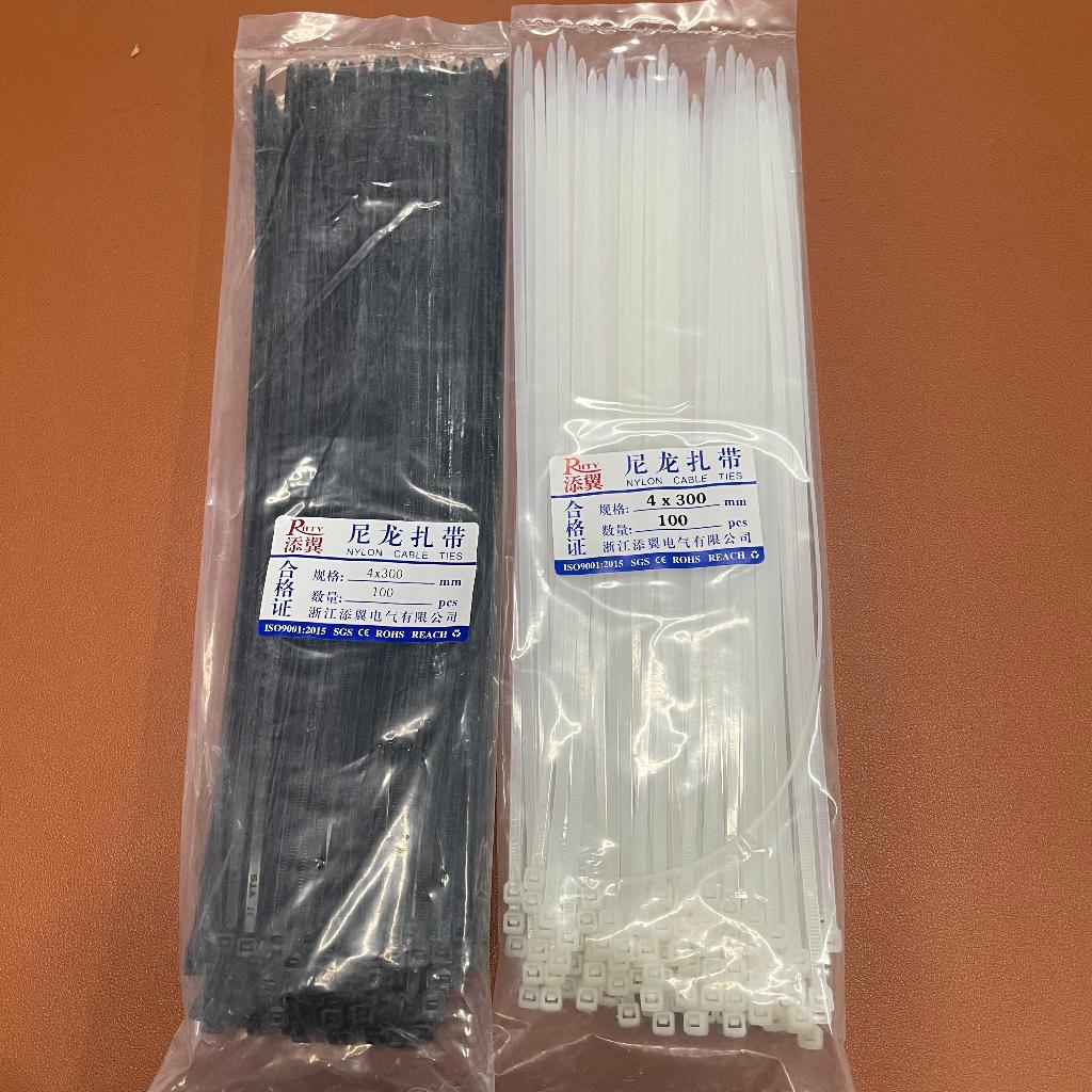 

Kabel Ties 1 Pack isi 100 PCS Kabel Tie /Cable Tis / Kabel Tis 4x30cm/2.7mm/Kabel ties Hitam/Kabel Ties putih/NYLON CABLE TIES