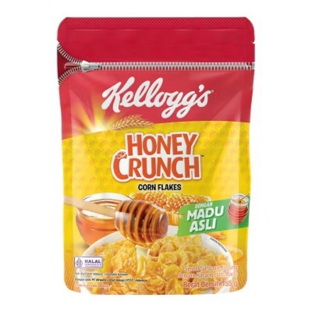 

KELLOGS HONEY CRUNCH CORN FLAKES 55G
