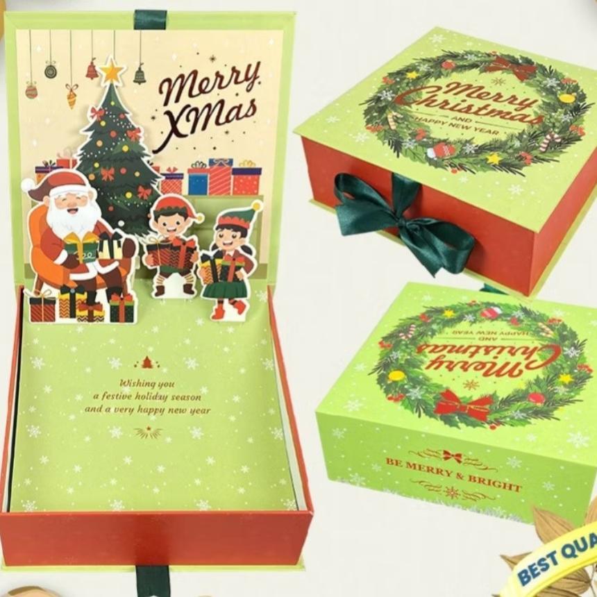 

Hardbox Christmas Natal uk. 22x22x8cm ( T3-10 )