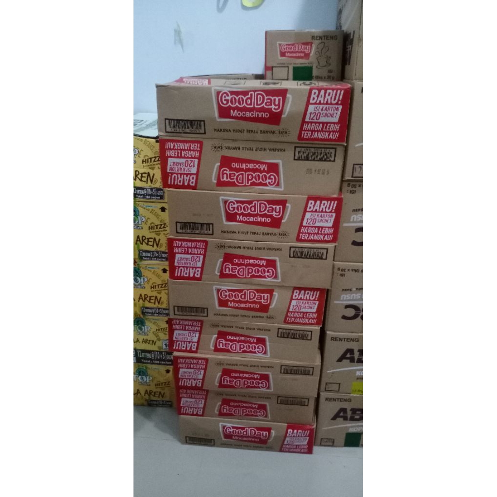 

good day moccacino 1 karton isi 12 renceng