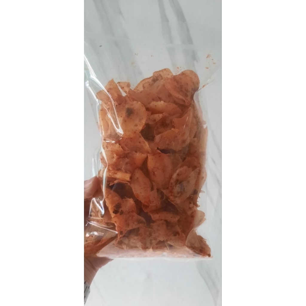 

kerupuk ubi pedas asin