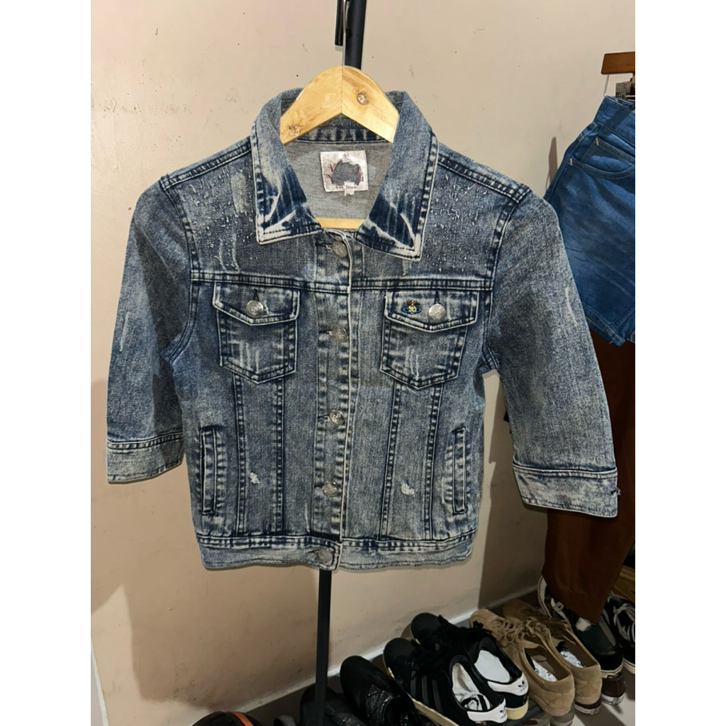 Jaket Jeans Cewek Vivienne Westwood London