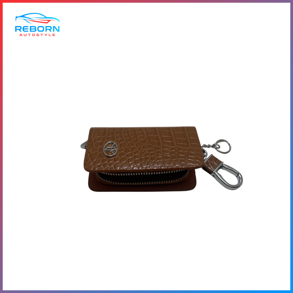 BT-5731 Gantungan Kunci Dompet Logo Toyota, Gantungan Kunci Mobil Toyota, Dompet Stnk Motor Mobil Ga