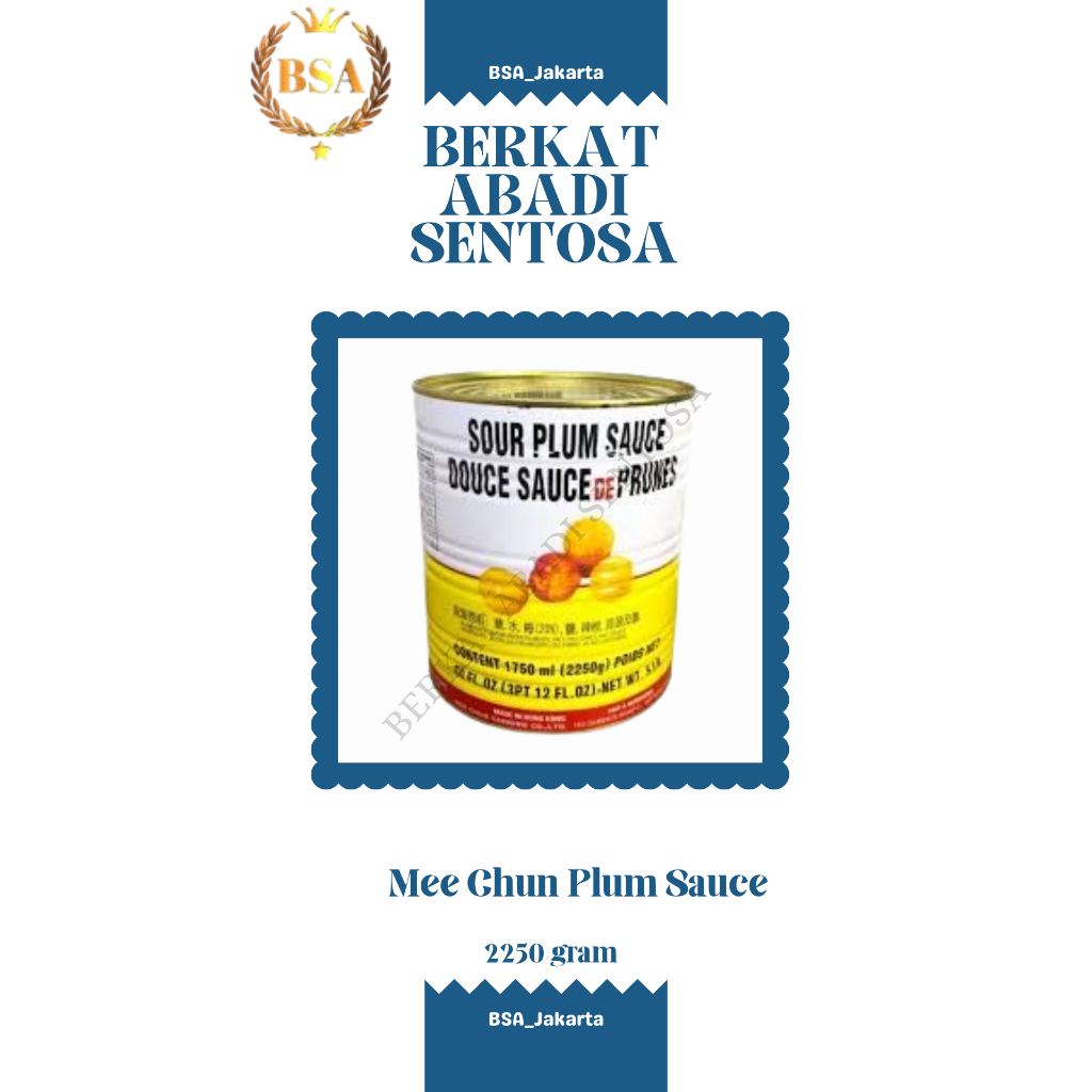 

Mee Chun Plum Sauce (2250 gr)