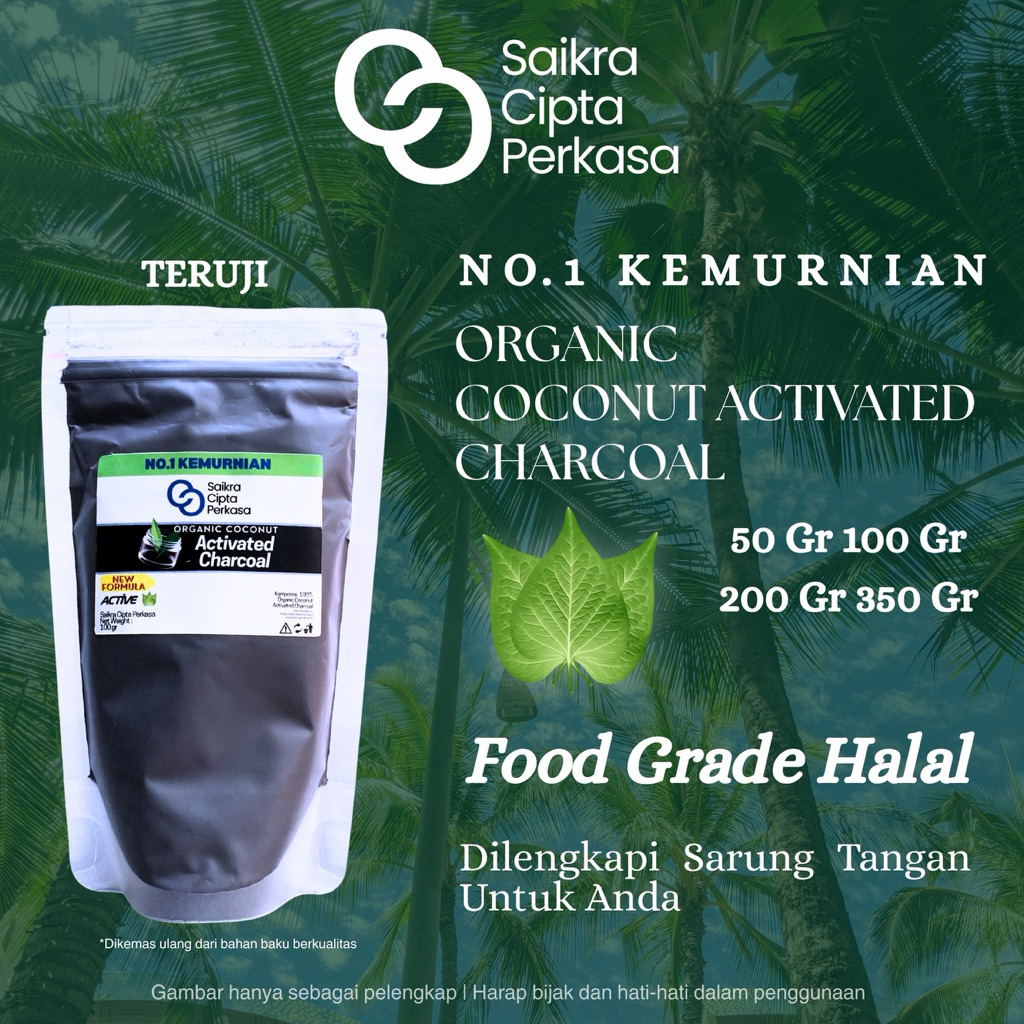 Carbon Aktif (Aktif Karbon) Murni Grade Premium / Aktif Karbon Serbaguna