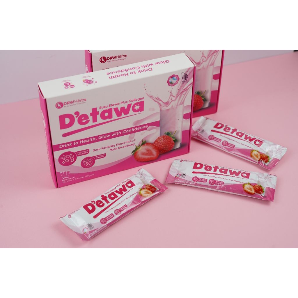 Drw Skincare D'etawa Susu Collagen/Susu Kambing Bisa Putih Badan