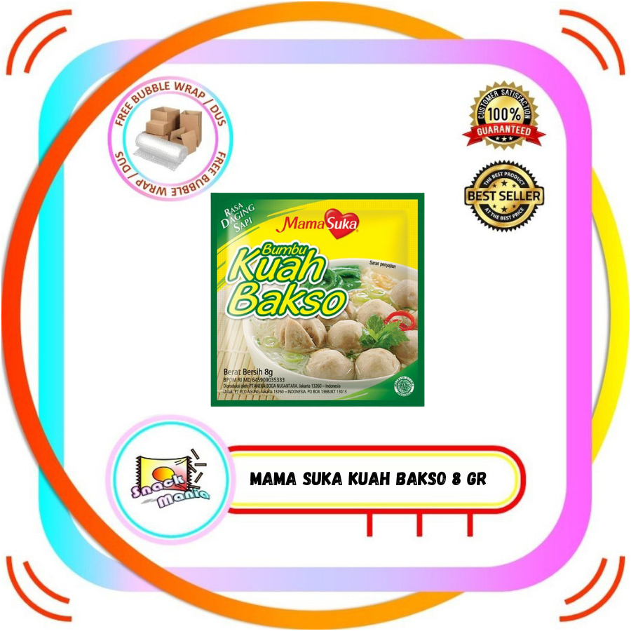 

Mama Suka Mamasuka Bumbu Kuah Bakso ~ 8 gr