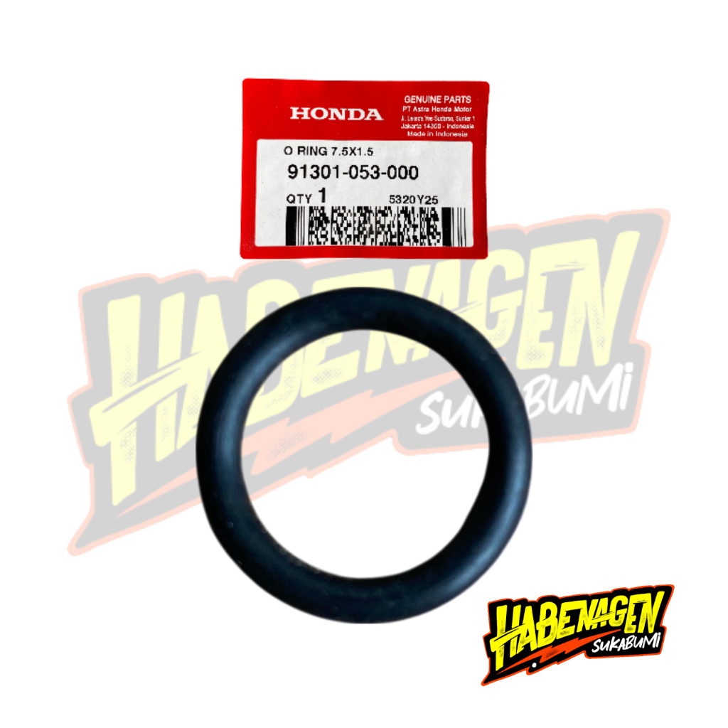 Oring O Ring Seal sil Ujung As Pully 7.5x1.5 Honda Beat Scoopy Spacy Fi Vario 110 125 150 esp Ori
