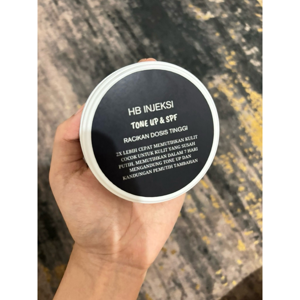 HB INJEKSI TONE UP & SPF || mengandung pemutih tambahan dan spf tinggi untuk memutihkan dan melindun