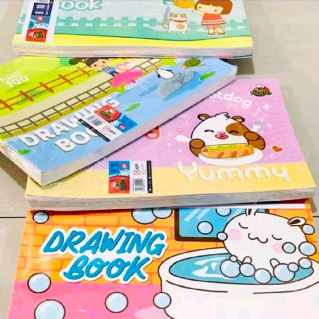 

Drawing Book/Buku Gambar Dodo A4 (1an/1pak(10buku)