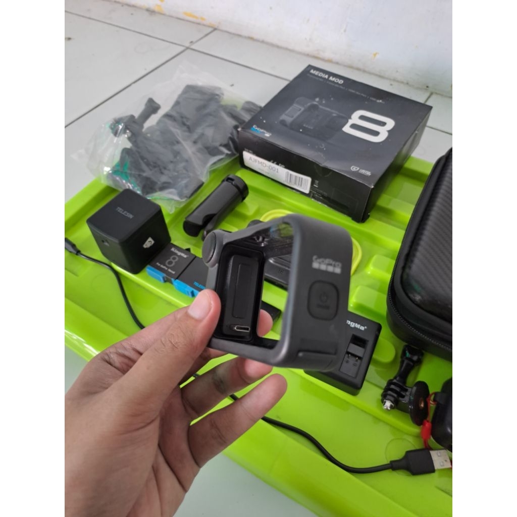 media mod gopro hero 8 bagus murah bekas second (termurah)