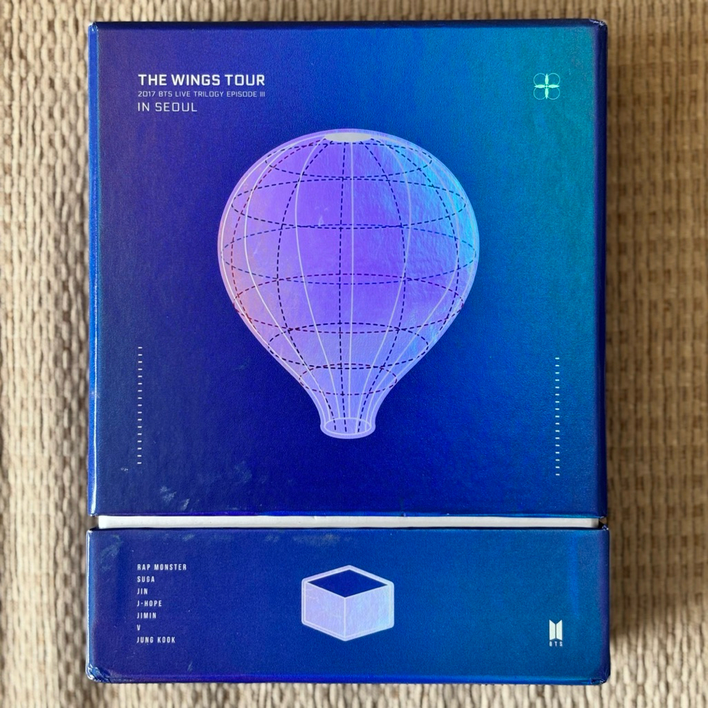 DVD BTS THE WINGS TOUR IN SEOUL (RARE NO PC)
