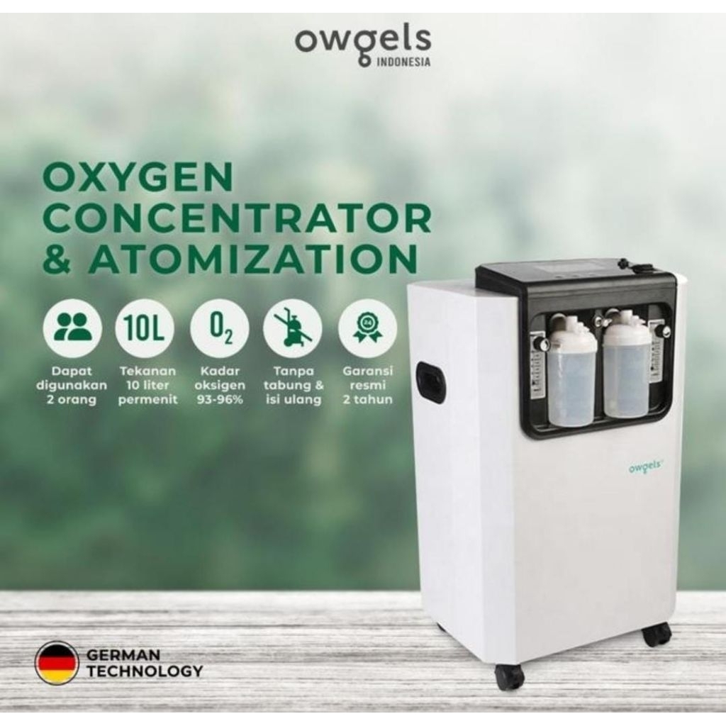 OWGELS OXYGEN CONCENTRATOR 10LPM