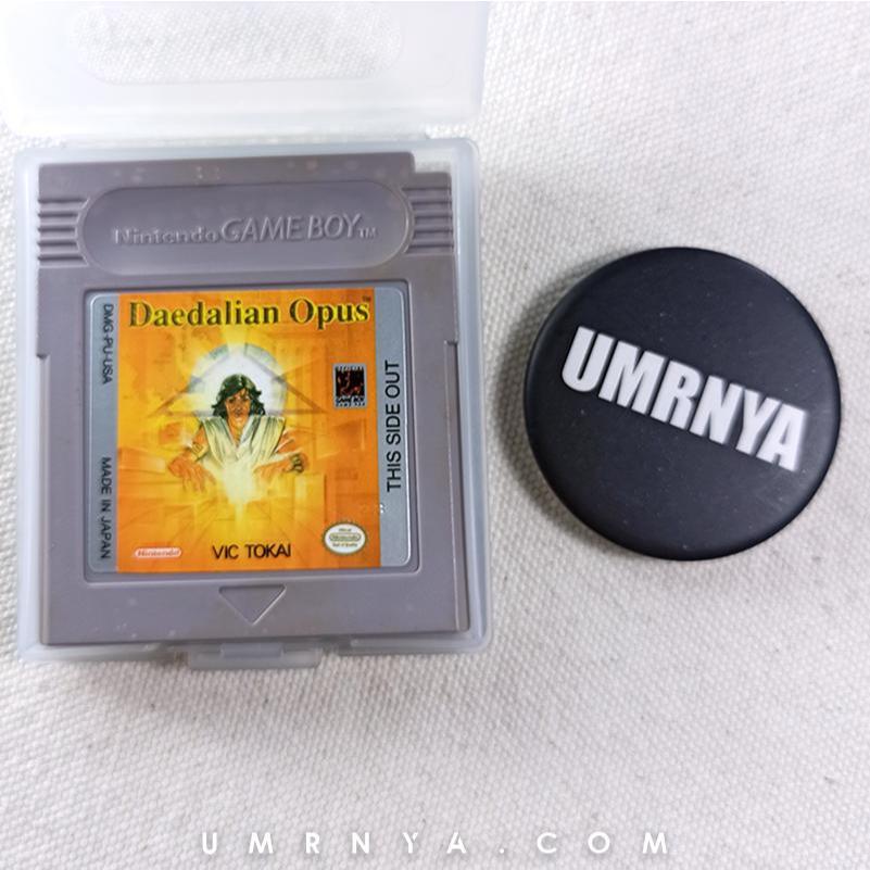 Kaset Nintendo Daedalian Opus Gameboy DMG GBC GBA SP Game boy