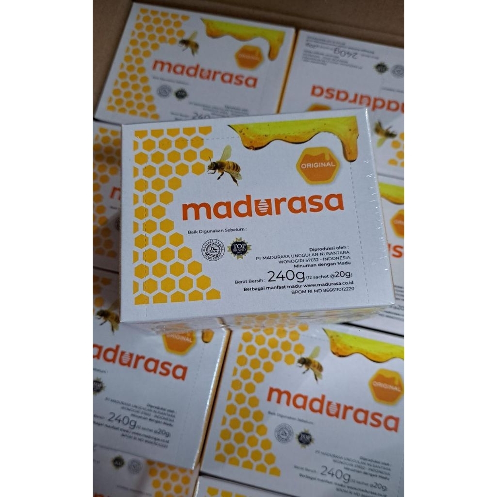 

MADU RASA ORIGINAL 1 BOX ISI 12 SACHET