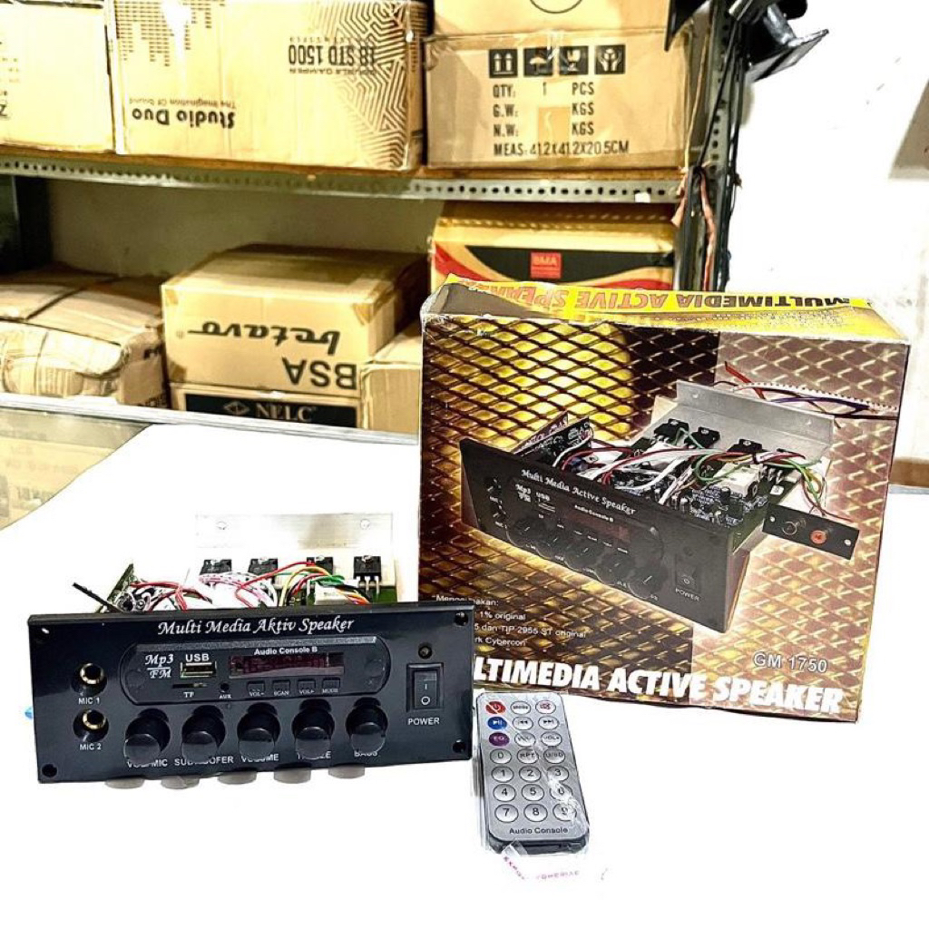 Power Multimedia Active Speaker GM-1750 | power multimedia aktif speaker