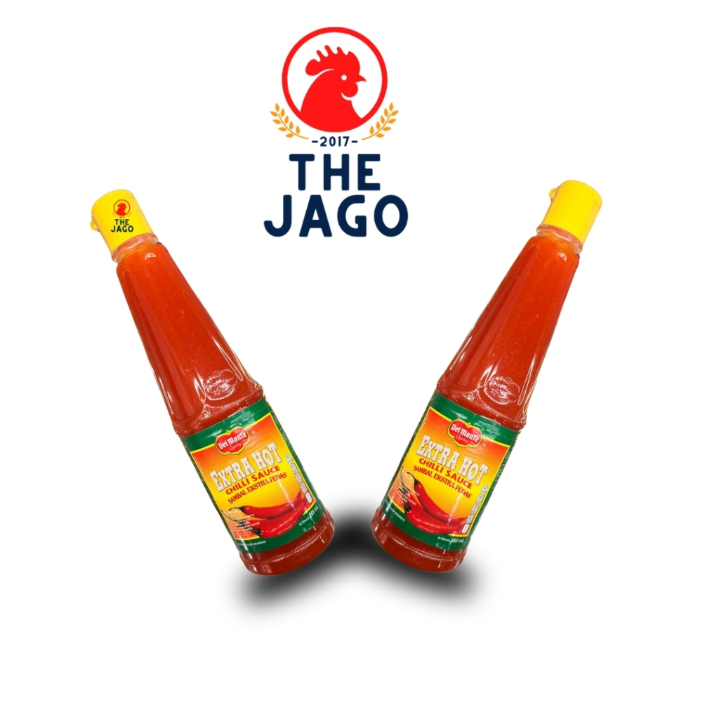 

Del Monte Extra Hot Saus Pedas Botol 265ml - Saus Cabai Pedas Tinggi dengan Biji Cabai Asli