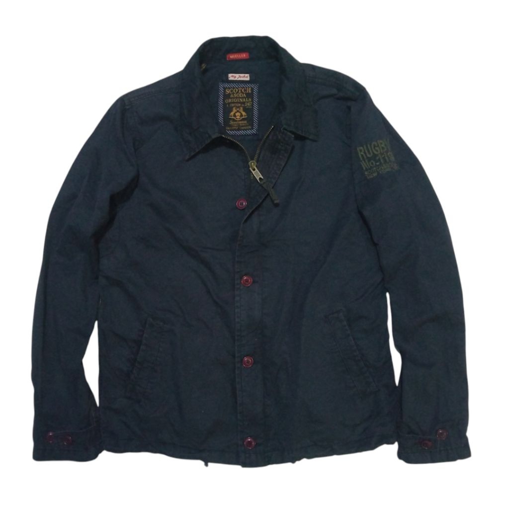 SCOTCH & SODA Original Vintage Canvas Jacket Made in TURKEY