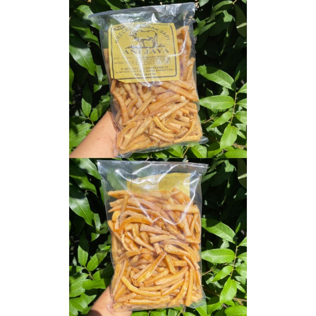 

krecek rambak kulit sapi stik mie terbaik