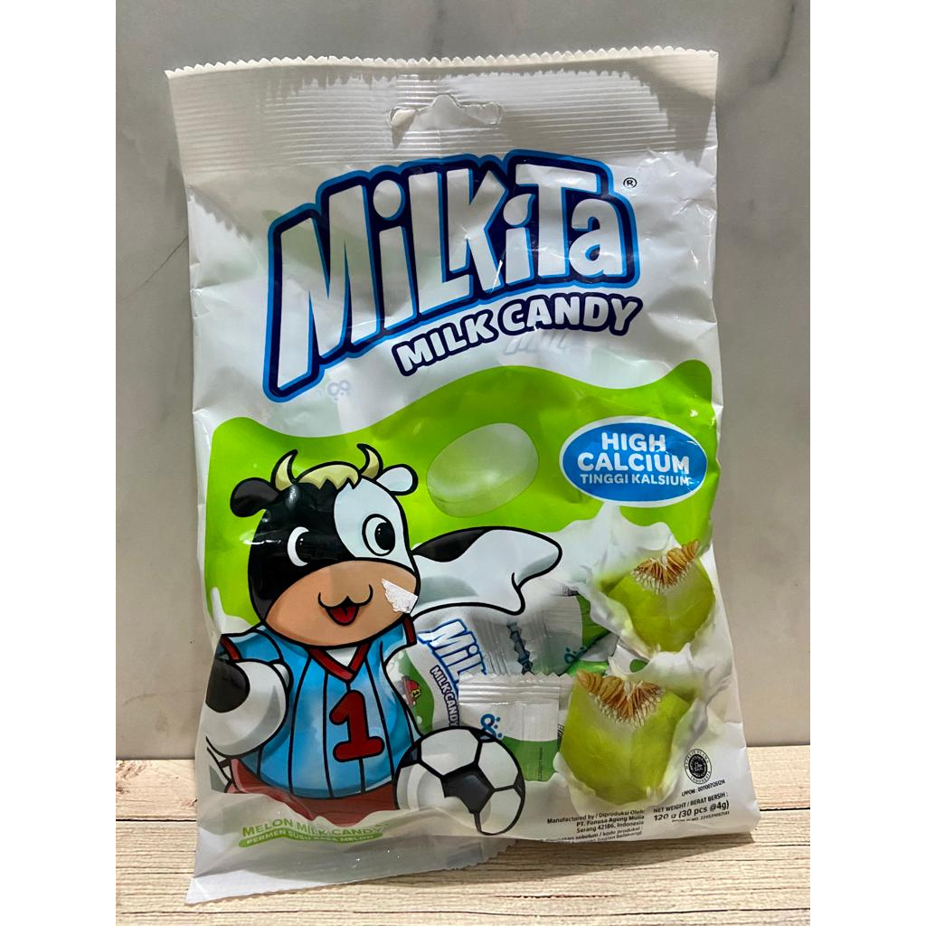 

[oddsolshop] pekanbaru/Milkita Milk Candy Melon 120GR Permen Susu Paduan Rasa Buah Melon