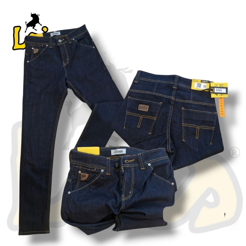 Celana Jeans Pria LOIS ORIGINAL Stretch Slimfit