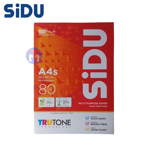 

HVS SIDU A4s 80gr