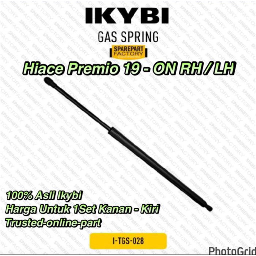 SHOCK BAGASI HIACE PREMIO HIDROLIK PINTU BELAKANG HIACE PREMIO