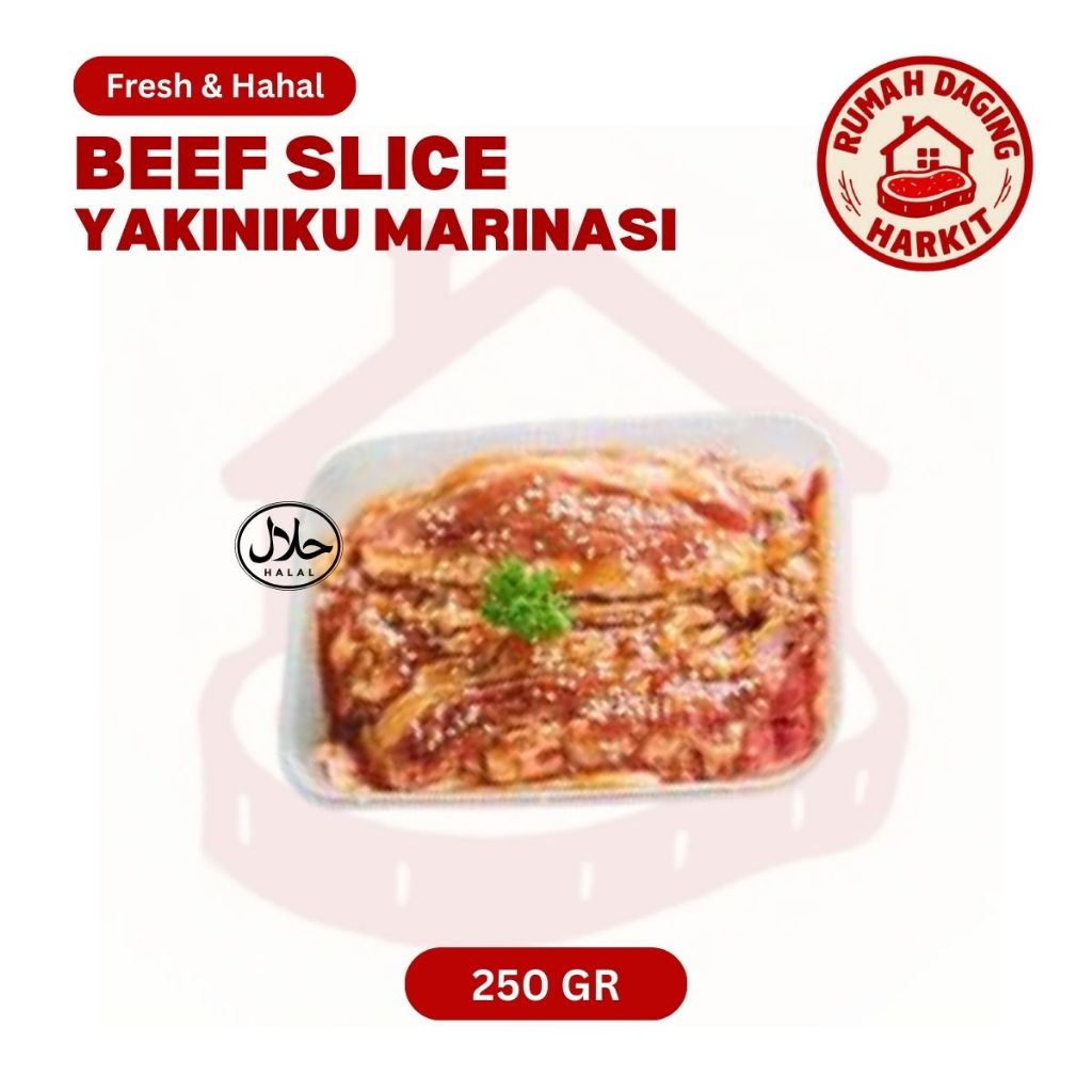 

Daging Slice Marinasi Yakiniku Fresh 250gr Kab Tangerang