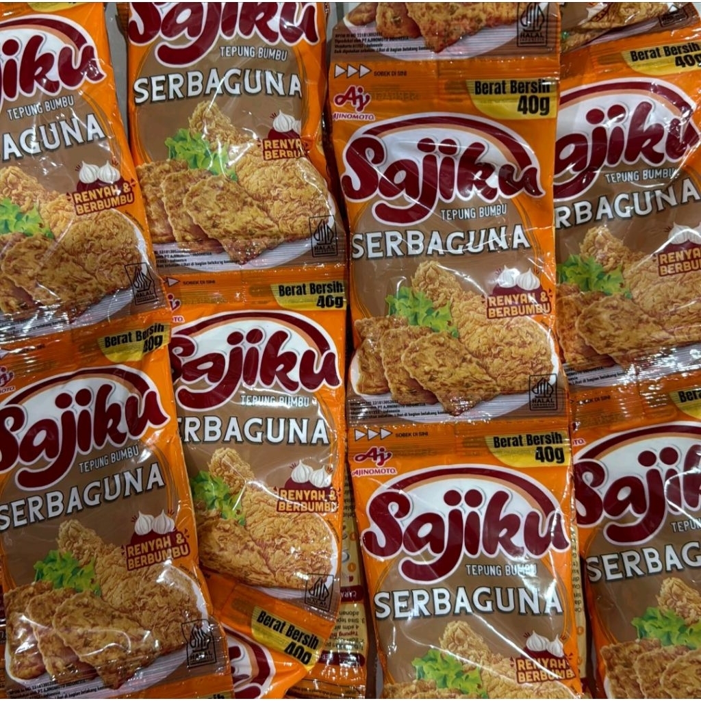 

10 pcs tepung sajiku kemasan 40 gram