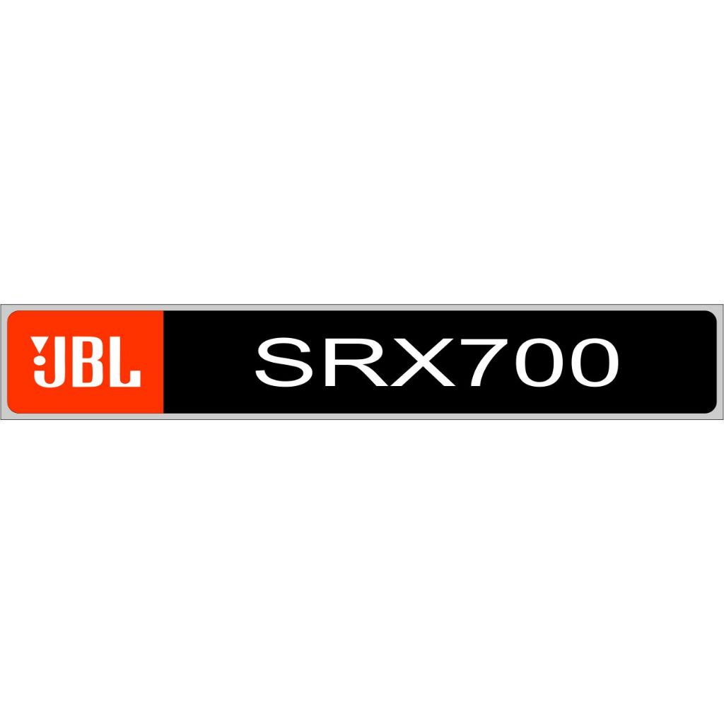stiker tempelan belakang sound jbl SRX700 / stiker JBLSRX700
