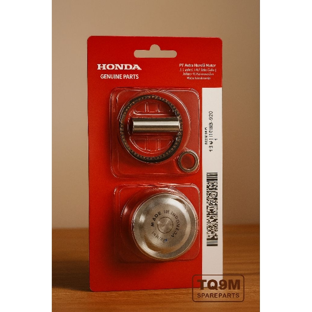 Piston Kit Assy Ring Seher Original AHM Honda Beat Karbu All OS