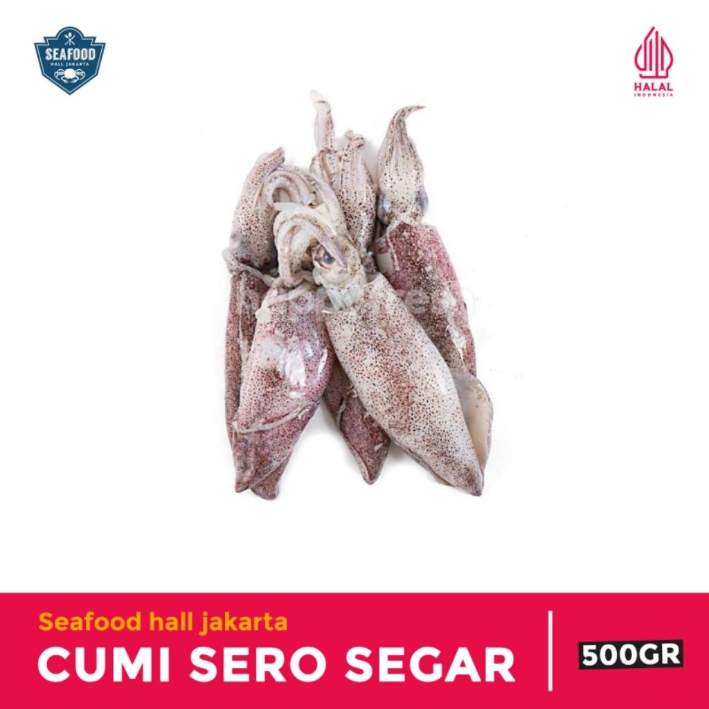 

Cumi Sero Segar Bersih Siap Masak 500gram/1kg